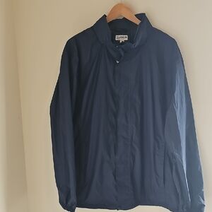 Navy Men's Jacket By 33,000ft. NWOT. size XL Navy Blue Hood Pockets.